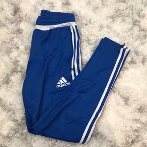 Adidas skinny joggers!